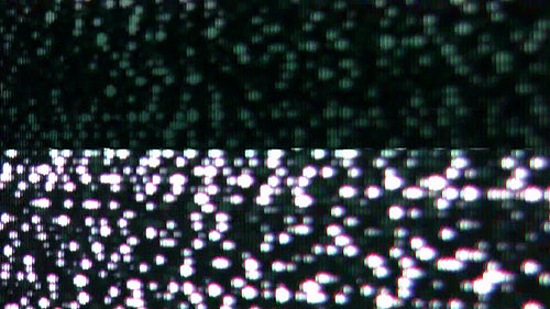 TV static and interference. HDV footage. HD.